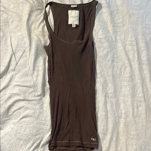 Gilly Hicks Chocolate Brown Tank Top - Picture 2 of 2